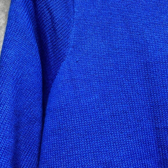 Jolly Sweaters XXL Funny Ugly Christmas Sweater Blue Snowman Beer Knit - Picture 10 of 11